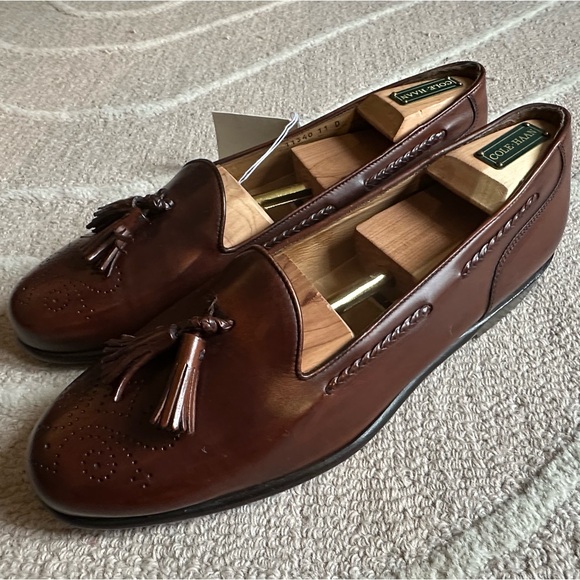 NEW Vintage - Cole Haan Bragano Slides - Size 11 D, MADE IN ITALY - Picture 2 of 6